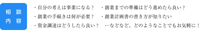 四日市志創業応援隊　ご利用案内